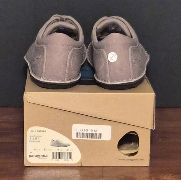 NIB Vintage Patagonia Loulu Canvas Casual Shoes (2014), Mns 9, New Unworn Cond! main image 6